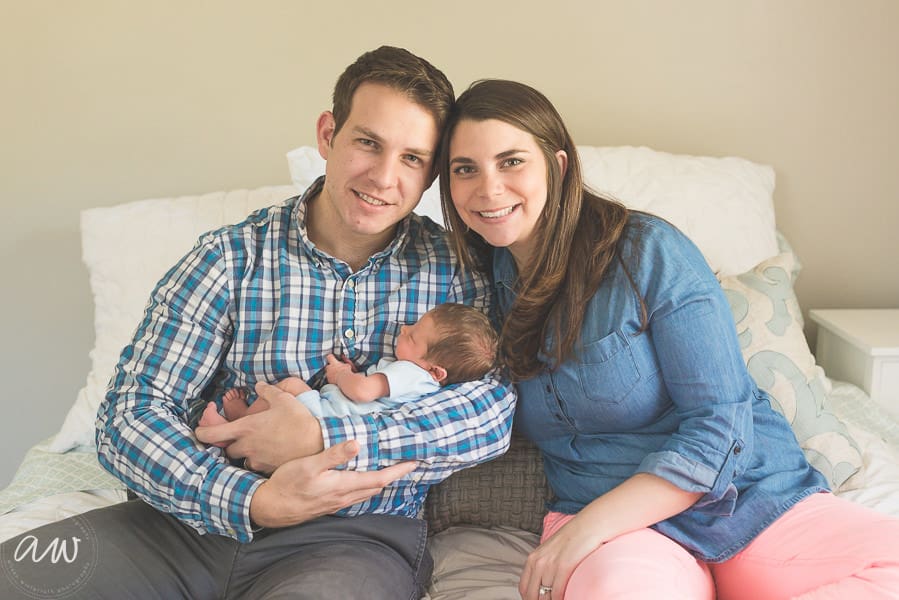 south tampa family phoghraphed with newborn