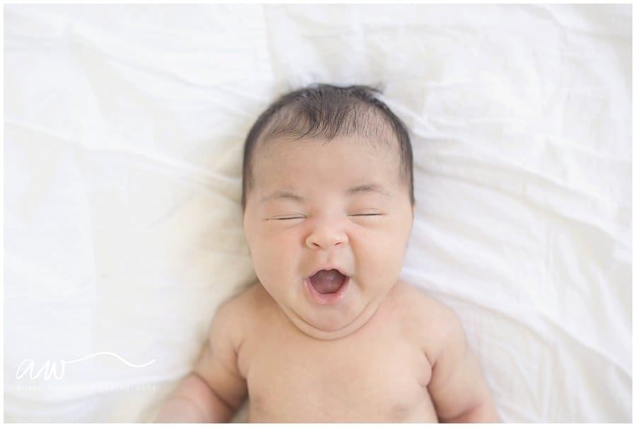 South Tampa Newborn Baby Yawning Photographer_0032