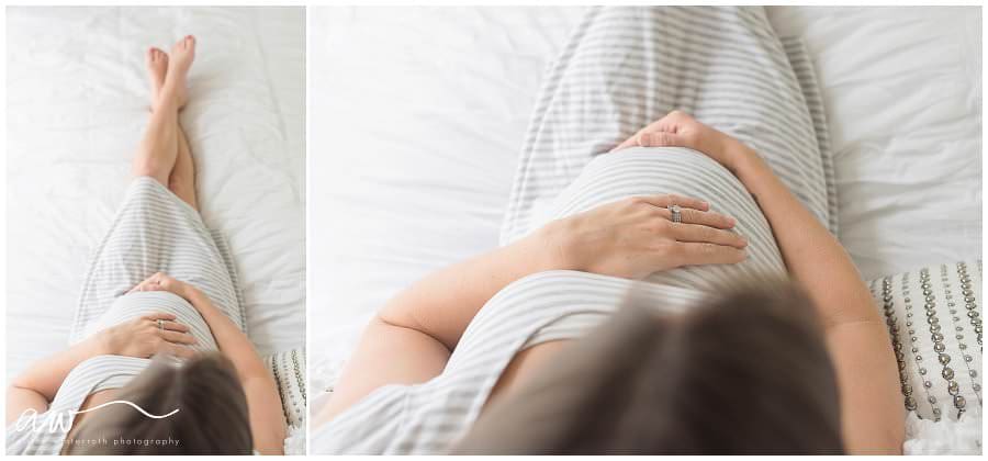 natural maternity photography session with Alison Winterroth Photography
