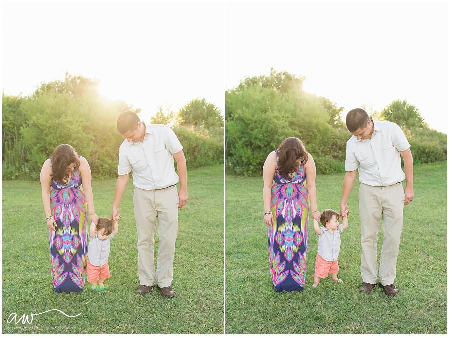 Sunset photographs taken by Alison Winterroth Photography.