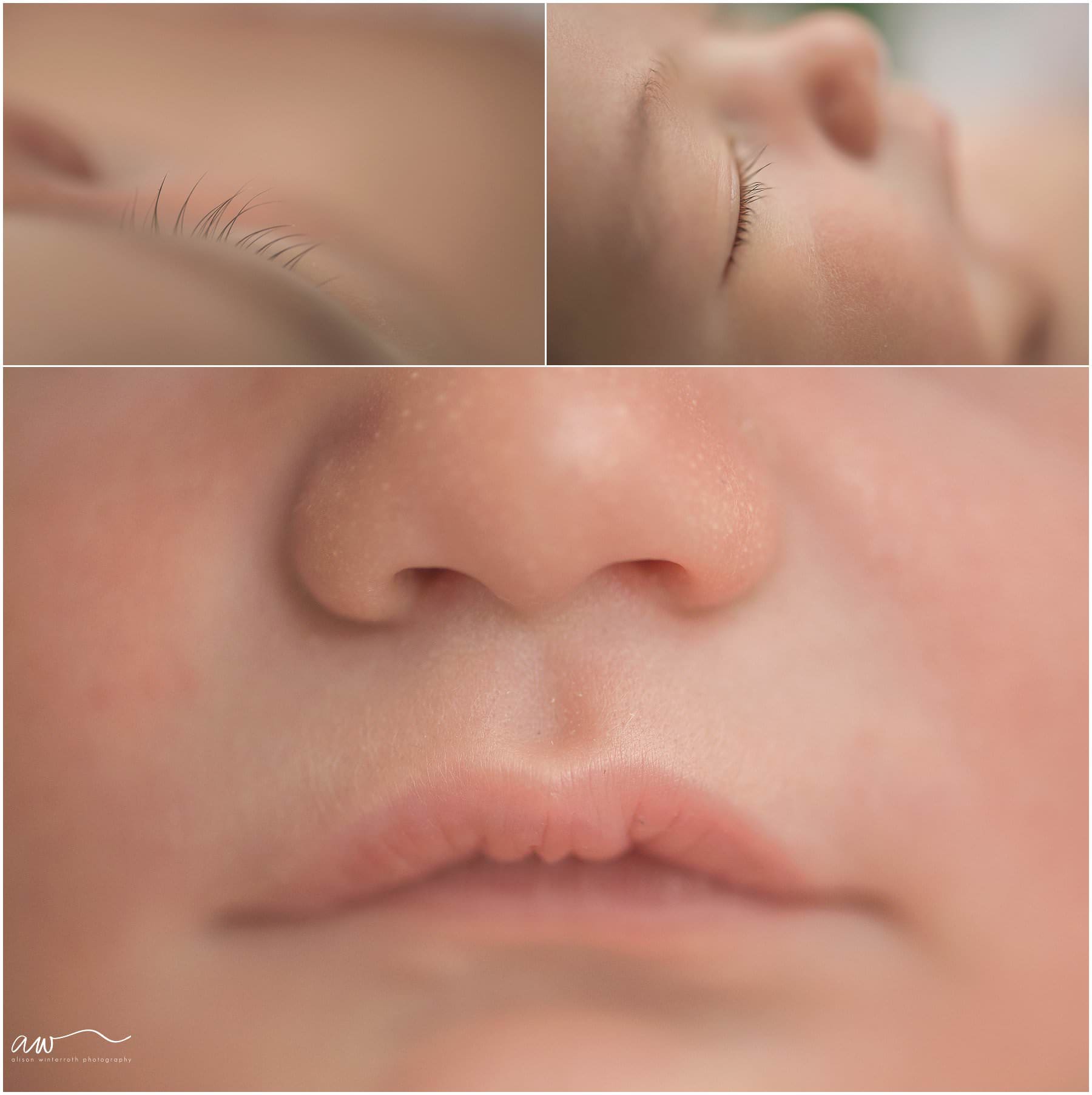 natural newborn photography session