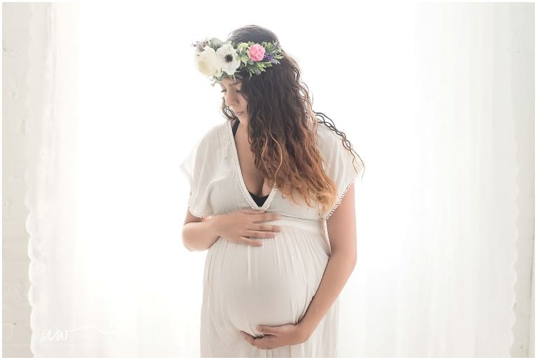 Natural Studio Maternity Photography Tampa