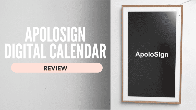 Review of the Apolosign Smart Digital Calendar